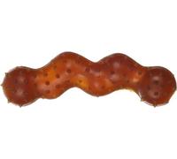 Flamingo Juguetes para Perros - Rubba Serpiente marrón - 19,5 × 6,5 × 5,5 cm - Caucho Natural Extremadamente Flexible - Juego masticable