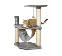 Flamingo Kairo Rascador de 3 alturas gris para gatos