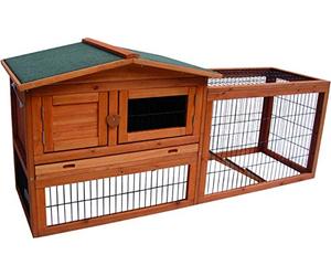 Flamingo KONIJNENHOK Met REN Sunshine Classic 150x53x69CM