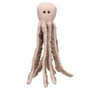 Flamingo Kopya Juguete Para Perros Pulpo 15x37cm Beige con Chirridor