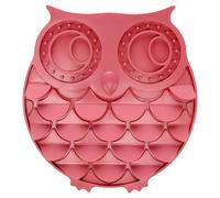 Flamingo Leckmatte Dudu Búho Rosa Oscuro 30x28 CM para Perros - Futterlösung