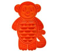 Flamingo Leckmatte Sumu Mono Naranja Silicona 40x28cm para Perros Comida