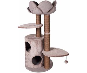 Flamingo Lotus Cat Scratcher/Basket 48 x 48 x 110 cm