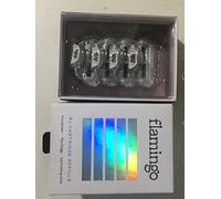 Flamingo Maquinilla de afeitar de 5 cuchillas con cartucho de hoja de repuesto (4 cartuchos)