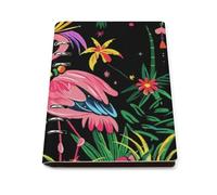 Flamingo Mardi And Gras Day - Cuaderno recargable para estudio y trabajo