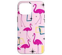 Flamingo Midcentury Mid Century Retro Geometric Modern Carcasa para iPhone 16 Pro MAX