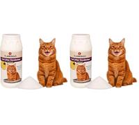 Flamingo Neutralizador de Olores Gatos - con Fresco Aroma a limón - 750g - Elimina los Malos olores - Mantiene la Bandeja higiénica y perfumada (Paquete de 2)