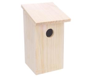 Flamingo Nidal Bizi de Madera 14 , 5x15, 5x26 CM para Gartenvögel Impermeable