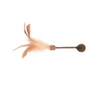 Flamingo Palo de Madera con Pelota Matatabi para gatos