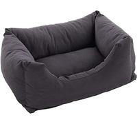 Flamingo Panama Basket Rectangular + Zipper Dark Grey 65 x 45 x 20 cm