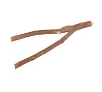 Flamingo Percha de madera en V para pájaros
