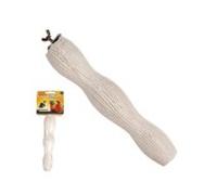 Flamingo percha pedicura aves ondulada t-s 18x2.5 cm