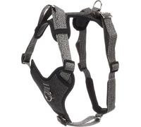 Flamingo Perro Arnés Mago Gris Oscuro XL 53-86cm 65-105cm 25mm