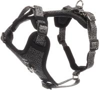 Flamingo Perro Arnés Mago Gris Oscuro XS 25-43cm 30-45cm 15mm