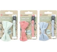 Flamingo Perro Collar Cachorro con Lazo Elfi XXS 15-25cm 10mm