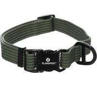 Flamingo Perro Collar Cami Verde L 45-65cm 25mm