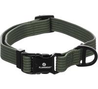 Flamingo Perro Collar Cami Verde M 40-55cm 20mm