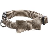 Flamingo Perro Collar con Lazo Herbert Marrón Claro XS 25-40cm 15mm
