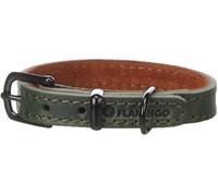 Flamingo Perro Collar Montana Verde XS 19,5-25,5cm 12mm