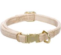 Flamingo Perro Collar Saba Beige XS 20-35cm 10mm