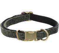 Flamingo Perro Collar Saba Verde S 30-45cm 15mm