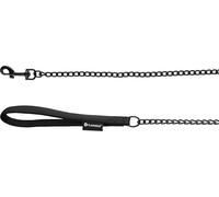 Flamingo Perro Correa de Cadena Trero Negro 1m 16mm