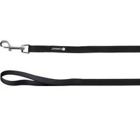 Flamingo Perro Correa de Entrenamiento y de rastreo Caspar Negro 5m 17mm