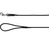 Flamingo Perro Correa de Entrenamiento y de rastreo Caspar Negro 5m 6mm