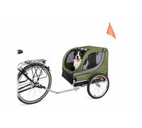 Flamingo Remolque DE Bicicleta Tybalt Verde & Negro 76x57x65,5CM