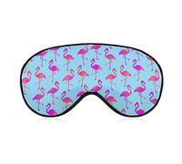 Flamingo Sleep Eye Mask Soft Sleep Cover Blindfold Sleeping Mask Cover para dormir viajes