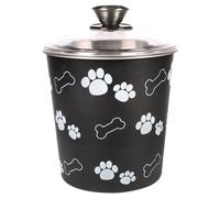 Flamingo Snackbehälter Kena Negro 1900ML con Tapa & Antideslizante Anillo