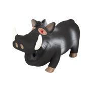 Flamingo Squeaky Jabalí Negro Juguete para perros