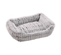 Flamingo Cesta Stella Rectángulo Gris & Blanco 50x40x15cm