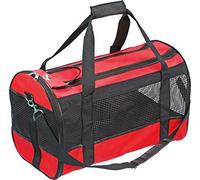 Flamingo Transportín Gato - Perro - Divina L - Bolsa Grande en poliéster con Base Desmontable y Seguridad Reforzada