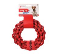 Flamingo Vokas Aro de Cuerda Rojo para perros