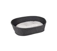 Flamingo Xepp Ovalado Gris Oscuro cama cuna para perros