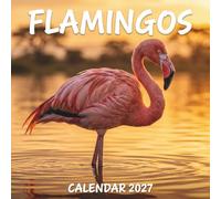 Flamingos Calendar 2027: A majestic journey through golden shallows showcasing stunning documentary-grade wildlife photography and elegant avian grace