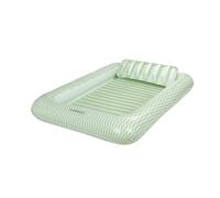Flamingueo Flotador gigante tumbona pvc verde