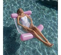 Flamingueo Colchoneta Piscina - Flotadores Piscina, Hinchables para Piscina, Colchoneta Piscina Adultos, Hamaca Piscina (73 x 16,5 x 115 cm)