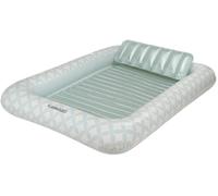 Flamingueo Flotador gigante tumbona pvc turquesa
