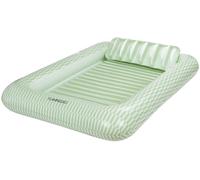 Flamingueo Flotador gigante tumbona pvc verde