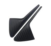 Flancos De Cámara Fibra Carbono Real Cubierta Panel De ala Lateral De Coche, Accesorios De Cubierta De Polvo De Alerón para Tesla para Model 3 /Y 2021(2)