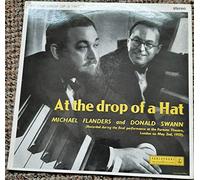 Flanders & Swann - Flanders & Swann At The Drop Of A Hat LP Parlophone PMC1033 EX/EX 1960s yellow black label