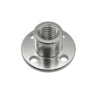 Flange Coupling M6 M8 Flange Coupling Nut Inner Diameter 6MM Or 8MM For The Threaded Shaft Of The Motor(A M6)(A M8)