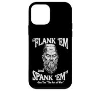 Flank Em Spank Em Sun Tzu Funny Saying Meme Hombres Mujeres Niños Carcasa para iPhone 12 Mini