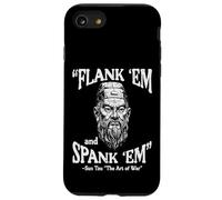 Flank Em Spank Em Sun Tzu Funny Saying Meme Hombres Mujeres Niños Carcasa para iPhone SE (2020) / 7/8