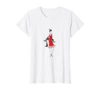 Flapper 1920s Art Deco Girl Artsy Roaring Twenties - Camiseta Camiseta