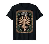 Flapper Art Decó Jazz Age Dreams de los años 20 Camiseta
