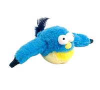 Flapping Bird Toy, Soft Realistic Simulation, Flying Chirping Interactive Toy for Cats, Durable Feathers Design, Pet Entertainment Accessory, Living Room Bedroom Study Room Backyard Balcony Use