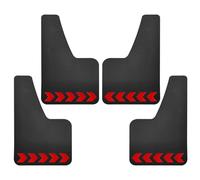 Flaps Barro Salpicaderas Para Ford Para Fiesta 5 6 7 Para RS Para ST Para ST150 Para ST180 Para ST200 Para ST-LINE Para ST500 Para Zetec S Para Rally(4Pcs Stickers)